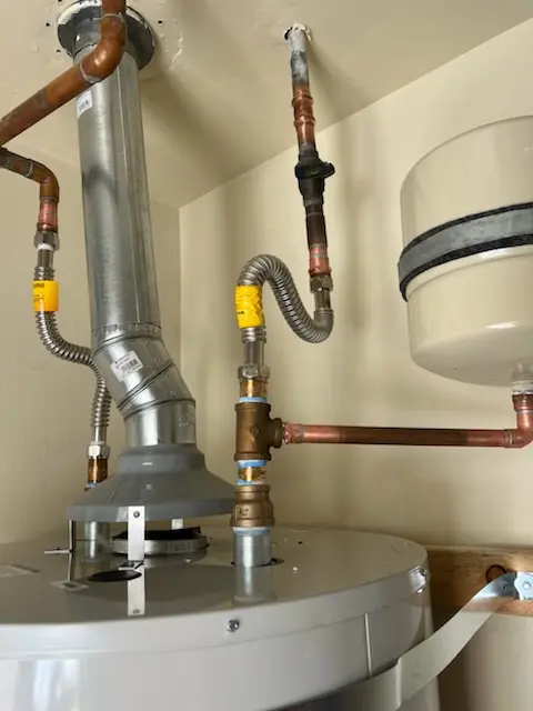 Water heater installation and plumbing repair in Dufur